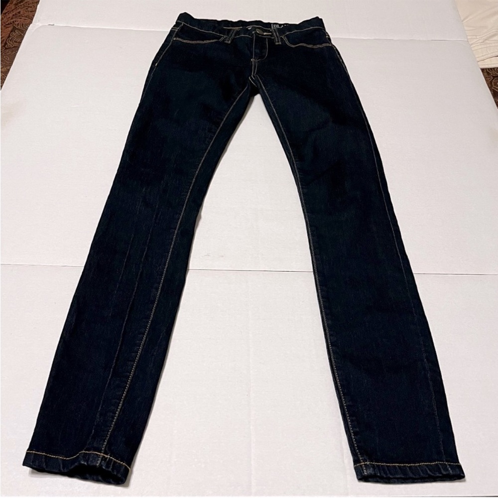 BlankNYC Womens Size 26 Dark Wash Blue Denim Jean Five Pockets Style# 18D-7298